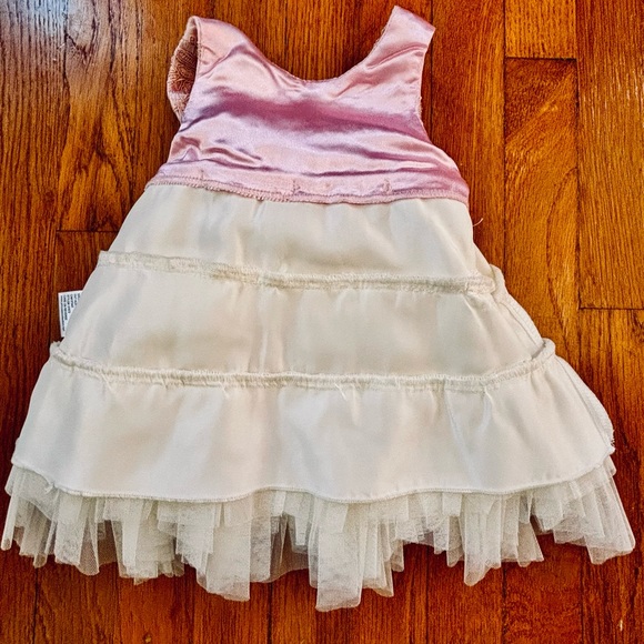 AMERICAN PRINCESS DRESS 6 MONTHS PINK & WHITE - Picture 15 of 16